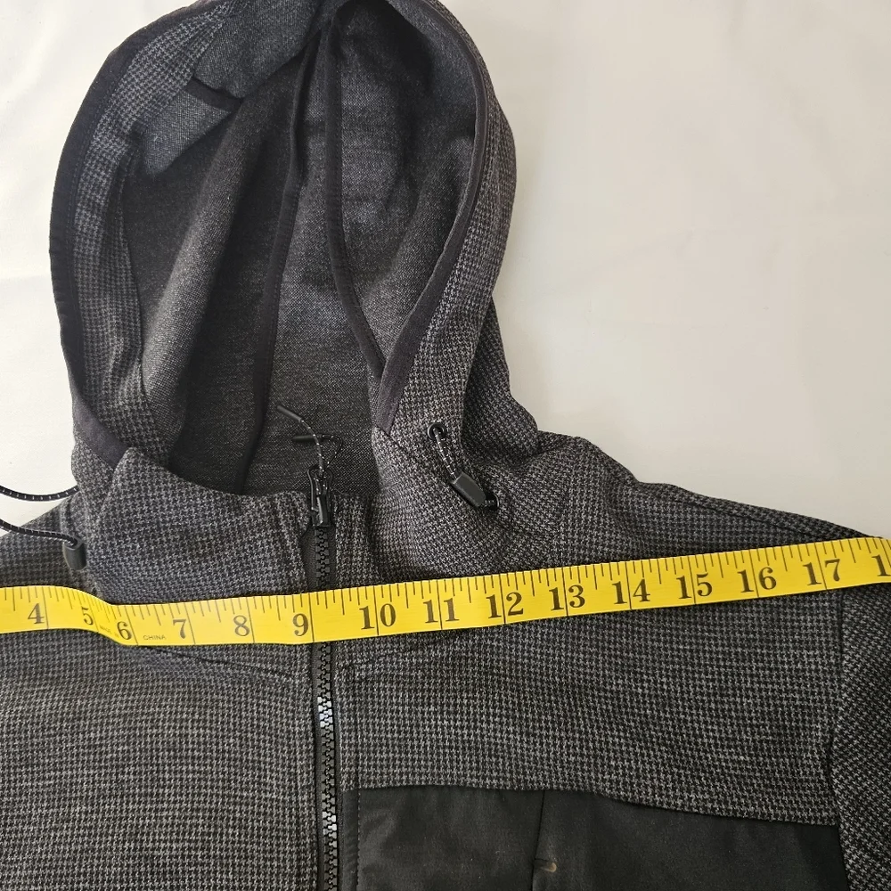 Champion C9 Houndstooth Knit Zip Hoodie M